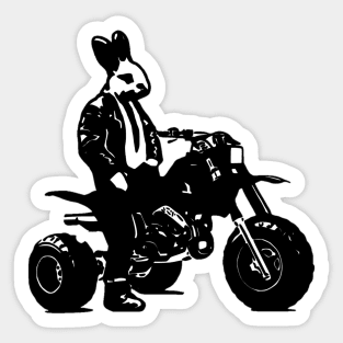 Atc250r rabbit Sticker